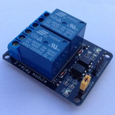 Modul releu 2 canale Arduino 5V, optocuplor, relay, relee (r.403)