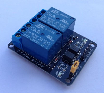 Modul releu 2 canale Arduino 5V, optocuplor, relay, relee (r.403) foto