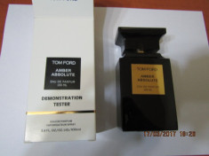 PARFUM TESTER TOM FORD AMBER ABSOLUTE -- 100 ML -SUPER PRET,SUPER CALITATE! foto