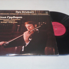 DISC VINIL LP ILYA GRUBERT-INTERNATIONAL COMPETITION VIOLIN FOARTE RAR!STARE EX.