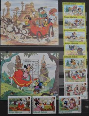 1985- ANTIGUA - WALT DISNEY- TWAIN+GRIMM foto