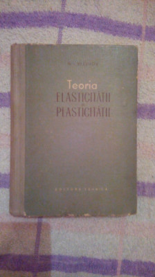 Teoria elesticitatii si plasticitatii-N.I.Bezuhov foto