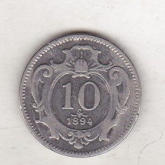 bnk mnd Austria 10 heller 1894