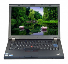 Lenovo ThinkPad T410 14.1&amp;quot; LED backlit Intel Core i5-520M 2.40 GHz 4 GB DDR 3 SODIMM 250 GB HDD DVD-RW Webcam 3G foto