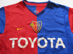 Tricou fotbal FC BASEL - nr. 13 jucatorul Christian GIMENEZ cu autograf foto