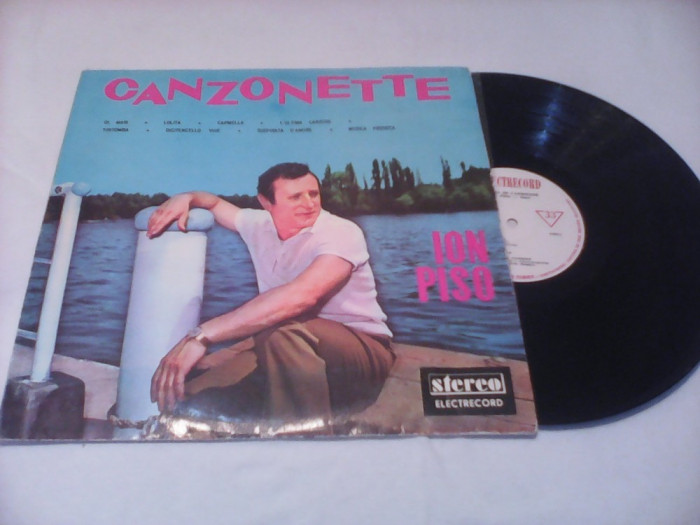 DISC VINIL LP ION PISO-CANZONETTE RARITATE!!!! 1969 ECE 0399