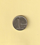 BELGIA 1 FRANC / 1994. UNC.