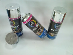 Spray vopsea CROM ARGINTIU Profesional CHAMPION 400ml AL-TCT-1733 foto