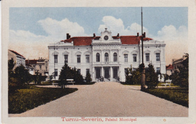 OLTENIA , TURNU SEVERIN PALATUL MUNICIPAL foto