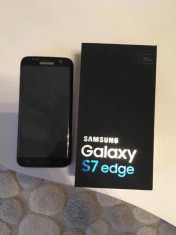 Vand telefon Samsung Galaxy S7 Edge - Black Onyx 32 Gb foto