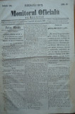 Cumpara ieftin Principatele Unite , Monitorul oficial al Moldovei , Iasi , nr. 346 , 1861