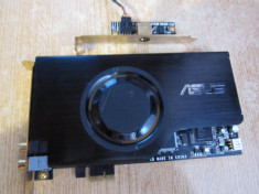 PLACA DE SUNET PCI-E 7.1 ASUS XONAR D2X PERFECT FUNCTIONALA foto