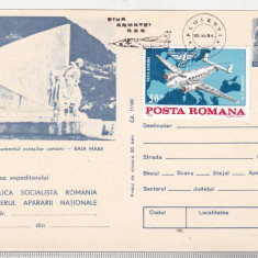 bnk cp Romania - Ziua armatei RSR 1984 - carte postala cu stampila ocazionala
