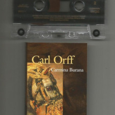 A(01) Caseta audio- Cari Orff-CARMINA BURANA