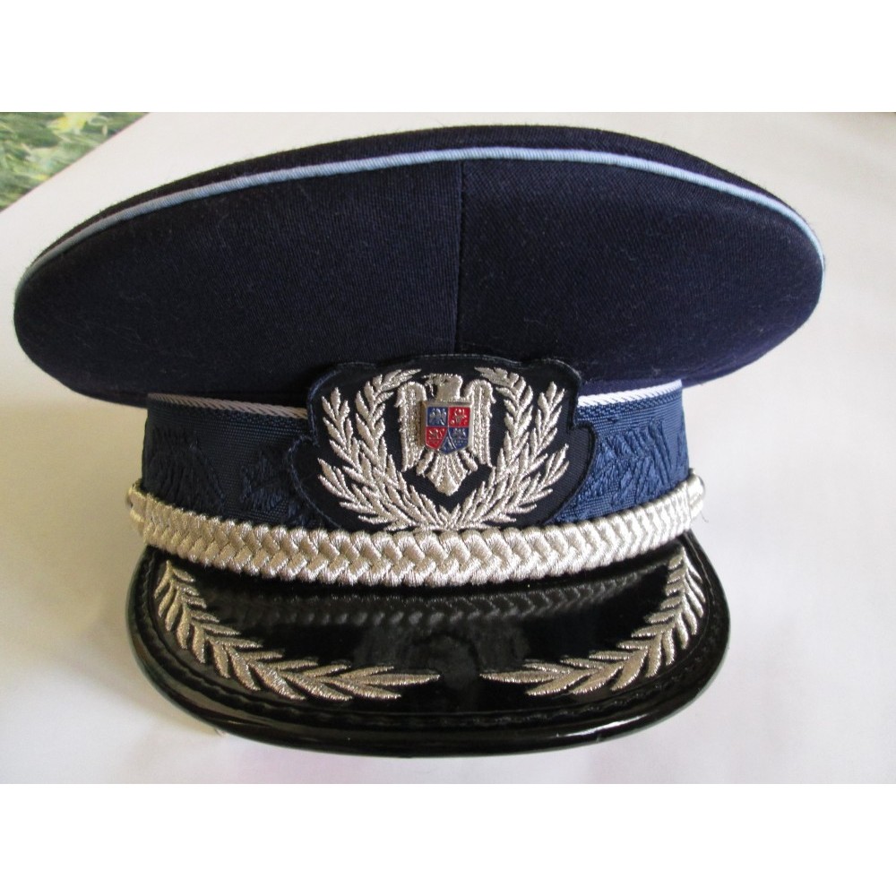 Cascheta ofiter superior de politie masura 55 in stare f.buna | arhiva