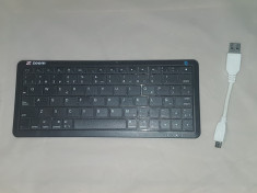 Tastatura bluetooth wireless Zoom-9010 - poze reale foto