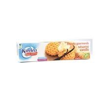 Biscuiti Fara Zahar cu Susan si Vanilie Karelea 132gr Cod: 1230926 foto