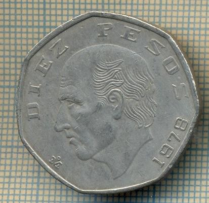 10857 MONEDA- MEXIC - 10 PESOS -anul 1978 -STAREA CARE SE VEDE