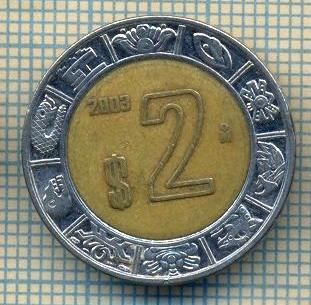 10882 MONEDA- MEXIC - 2 PESOS -anul 2003 -STAREA CARE SE VEDE foto