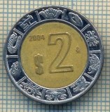 10889 MONEDA- MEXIC - 2 PESOS -anul 2004 -STAREA CARE SE VEDE