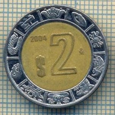 10889 MONEDA- MEXIC - 2 PESOS -anul 2004 -STAREA CARE SE VEDE