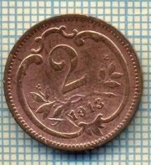 10811 MONEDA- AUSTRIA - 2 HELLER -anul 1913 -STAREA CARE SE VEDE