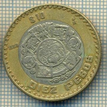 10874 MONEDA- MEXIC - 10 PESOS -anul 1998 -STAREA CARE SE VEDE