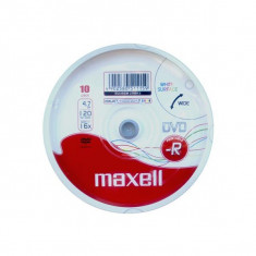 Cake 10 DVD-R 4.7GB Maxell printabile full surface, 16X foto