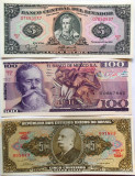 Lot/Set 3 Bancnote ECUADOR- MEXIC- BRAZILIA *cod 466 UNC