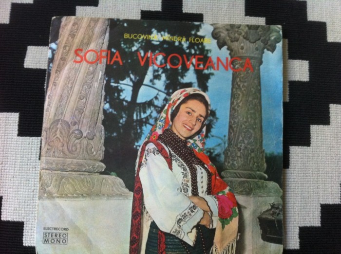 sofia vicoveanca bucovina mandra floare disc vinyl lp muzica populara EPE 01170