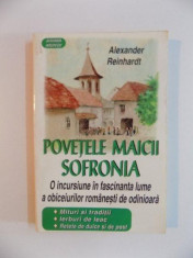 POVETELE MAICII SOFRONIA de ALEXANDER REINHARDT foto