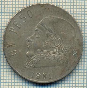 10864 MONEDA- MEXIC - 1 PESO -anul 1981 -STAREA CARE SE VEDE