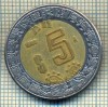 10852 MONEDA- MEXIC - 5 PESOS -anul 1998 -STAREA CARE SE VEDE, Europa