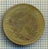 10832 MONEDA- TAILANDA -50 SATANG = 1/2 BAHT -anul ? -STAREA CARE SE VEDE, Europa