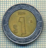 10845 MONEDA- MEXIC -1 PESO -anul 2006 -STAREA CARE SE VEDE