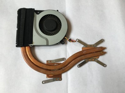 COOLER VENTILATOR TOSHIBA C55D C55 C55-A ORIGINAL PERFECT FUNCTIONAL 3 PINI foto