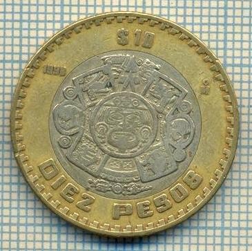 10870 MONEDA- MEXIC - 10 PESOS -anul 1998 -STAREA CARE SE VEDE foto