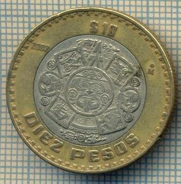 10873 MONEDA- MEXIC - 10 PESOS -anul 2002 -STAREA CARE SE VEDE