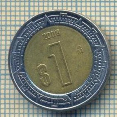 10842 MONEDA- MEXIC -1 PESO -anul 2008 -STAREA CARE SE VEDE