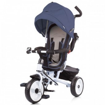 Tricicleta copii 1-5Ani Chipolino Sportico Navy foto mare Tricicleta copii 1-5Ani Chipolino Sportico Navy foto mare