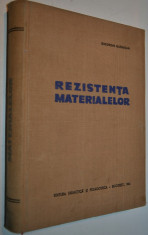 Rezistenta materialelor - Gheorghe Buzdugan - 1964 foto