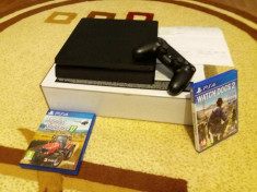 PlayStation 4 500GB + 2 jocuri in garantie foto