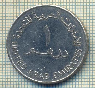 10947 MONEDA-EMIRATELE ARABE UNITE - 1 DIRHAM -anul 1988 -STAREA CARE SE VEDE foto