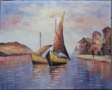 Peisaj Venetian - semnat N.Dang
