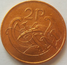 Moneda 2 Pence - IRLANDA, anul 1971 *cod 4706 foto