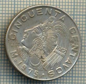 10893 MONEDA- MEXIC - 50 CENTAVOS -anul 1975 -STAREA CARE SE VEDE foto
