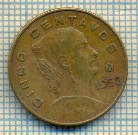 10913 MONEDA- MEXIC - 5 CENTAVOS -anul 1958 -STAREA CARE SE VEDE foto