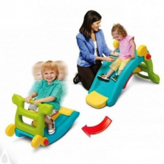 Tobogan Pentru Copii Grown Up Maxi Slide 2 In 1 Cu Balansoar foto