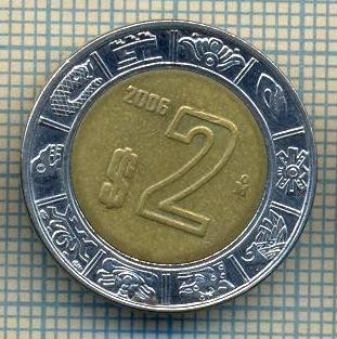 10891 MONEDA- MEXIC - 2 PESOS -anul 2006 -STAREA CARE SE VEDE foto