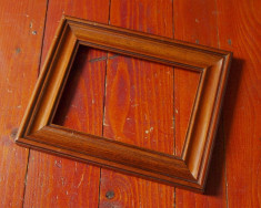 rama din lemn pentru fotografie / oglinda sau alte lucruri frumoase ! foto